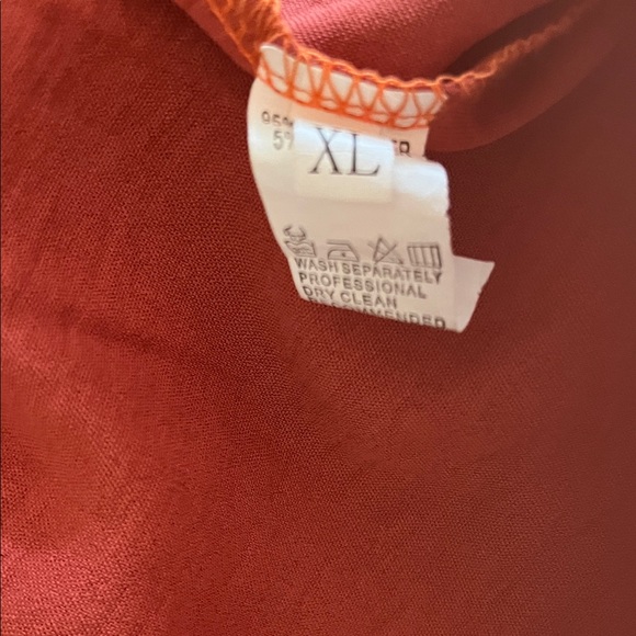 Rust Boho Dress - Picture 3 of 4